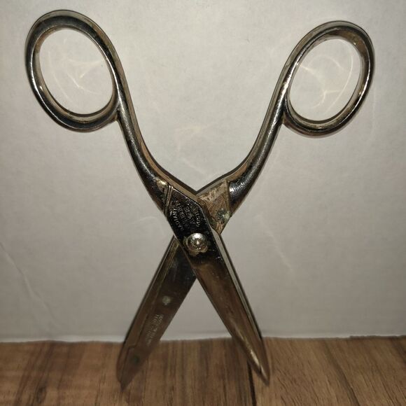 Vintage Radiant Golden Age Rustless Scissors - by Richards of Sheffield England. - Picture 3 of 8